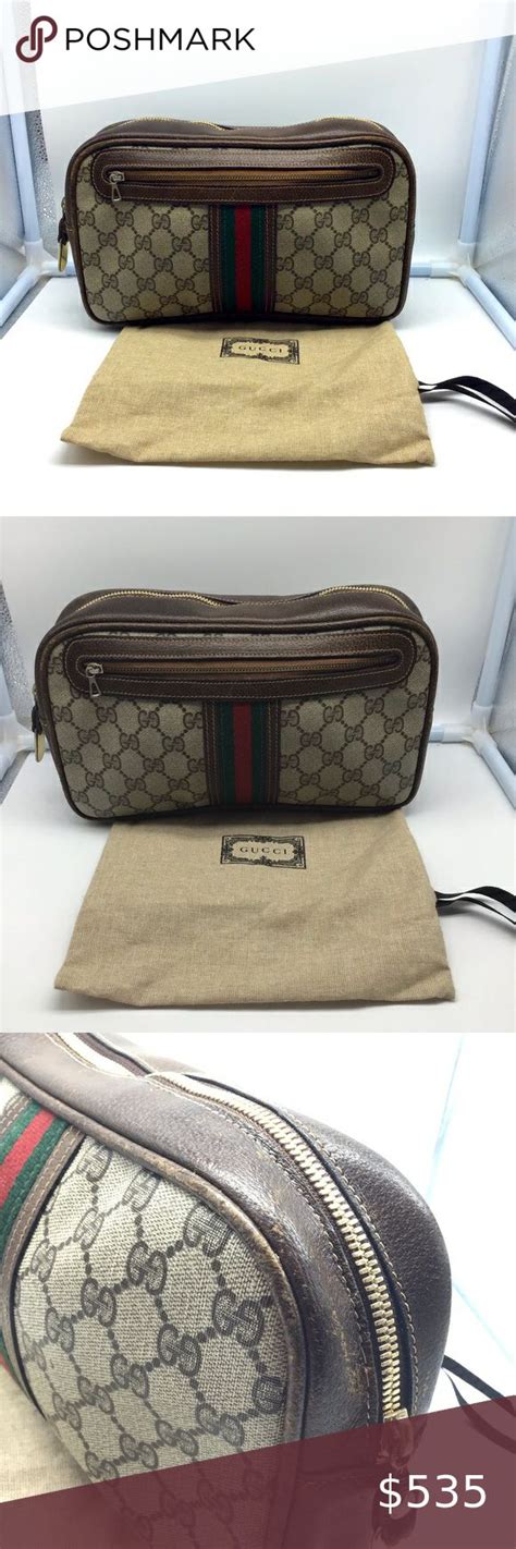 gucci mens toiletry bag|gucci men's toilet bag.